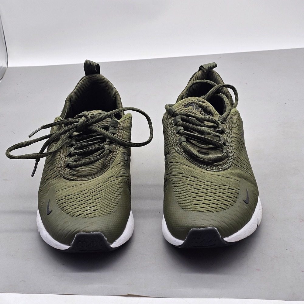 Nike Air Max 270 Olive Green Crimson Red Mens Running Shoes AH8050-201 Size 8